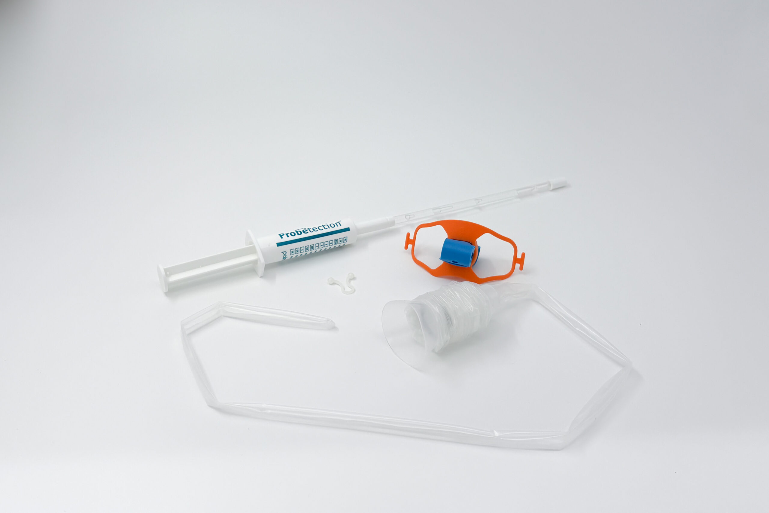 Transducer cover, twistlock, biteguard and gel