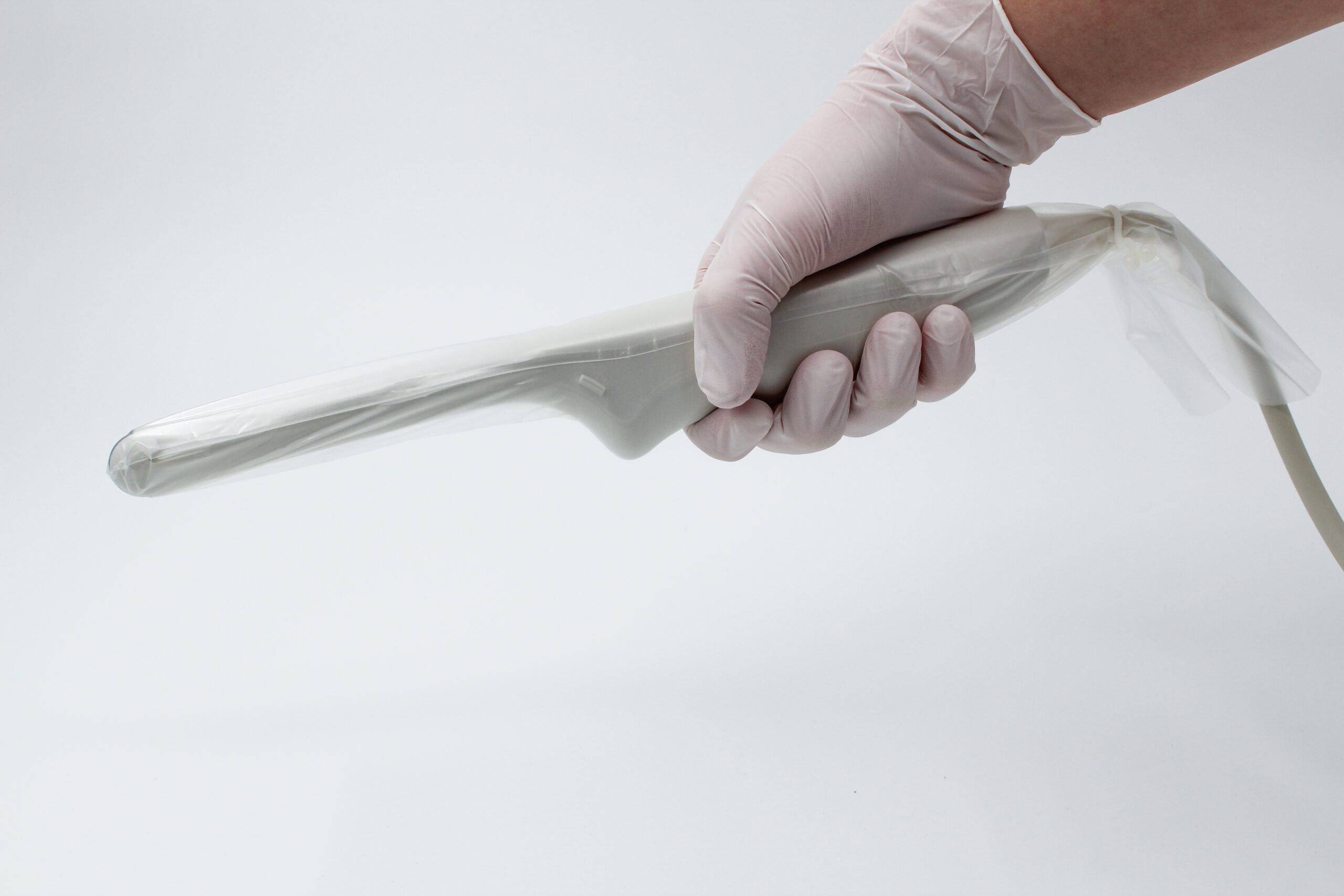 Probe with cover in hand