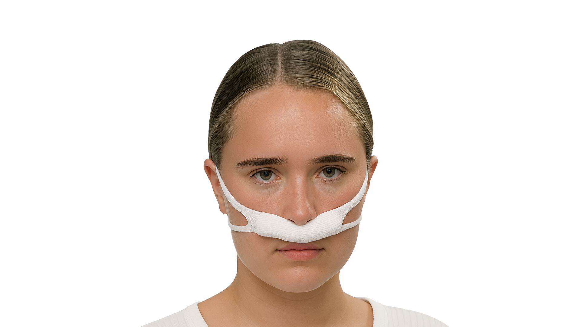 Bandafix nose bandage on person